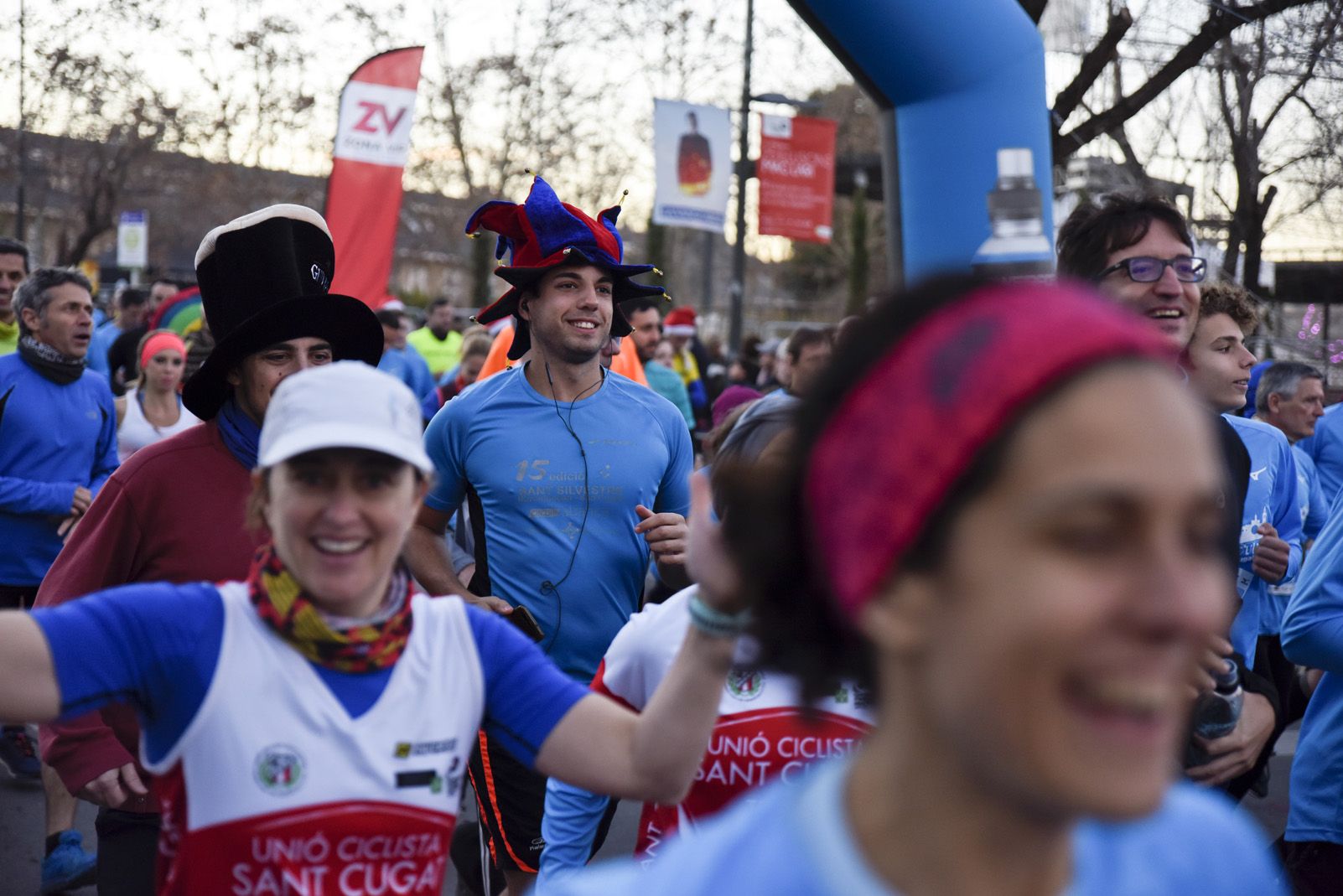 Sant Silvestre de Sant Cugat 2018. Foto: Bernat Millet.