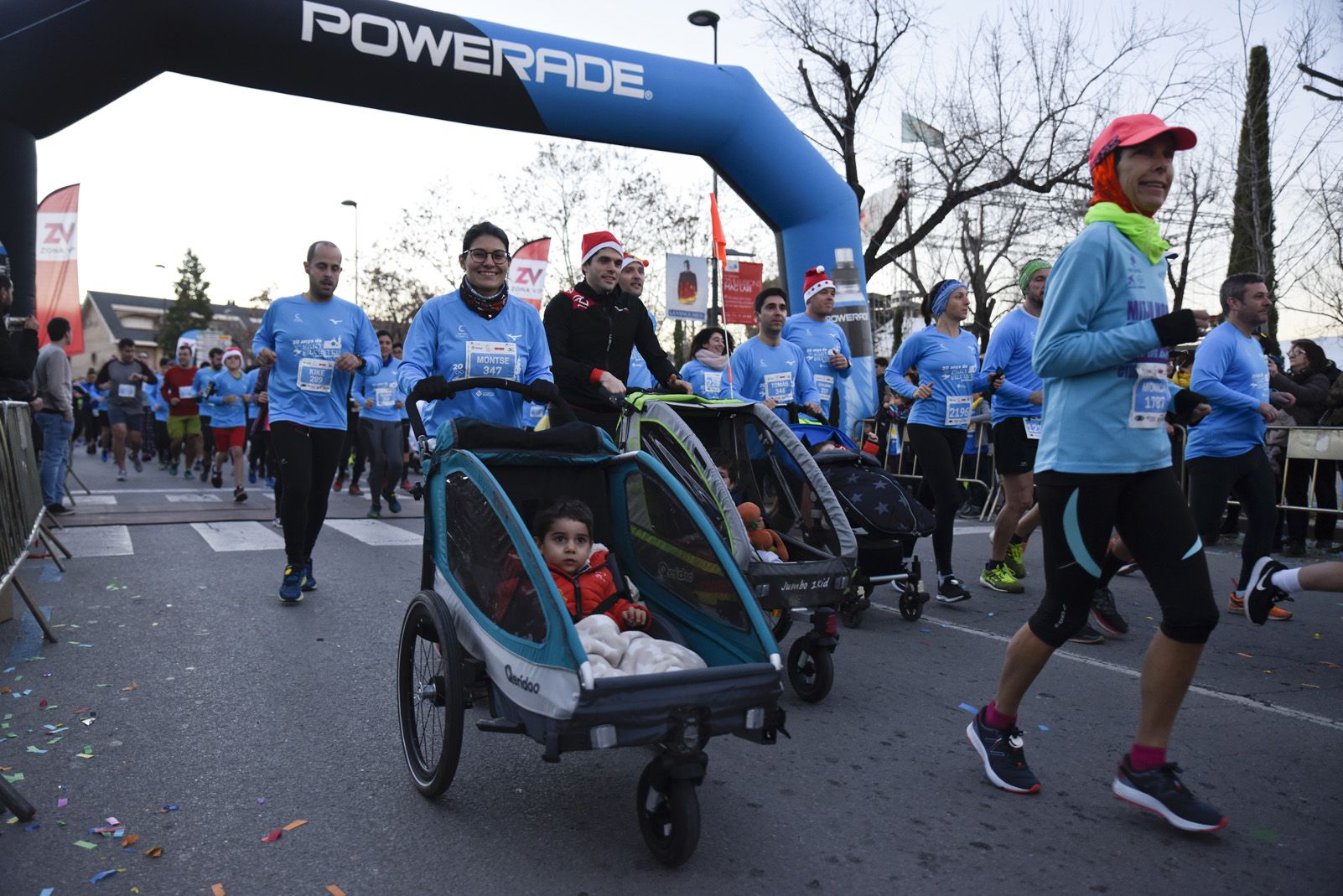 Sant Silvestre de Sant Cugat 2018. Foto: Bernat Millet.