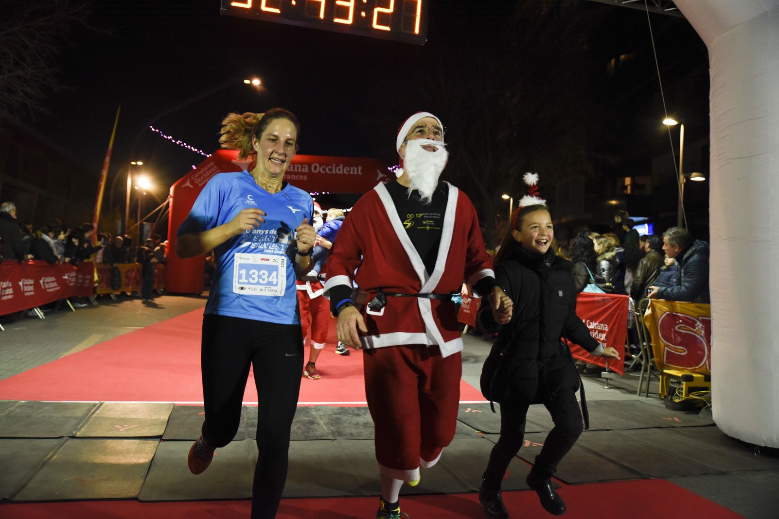 Sant Silvestre de Sant Cugat 2018. Foto: Bernat Millet.