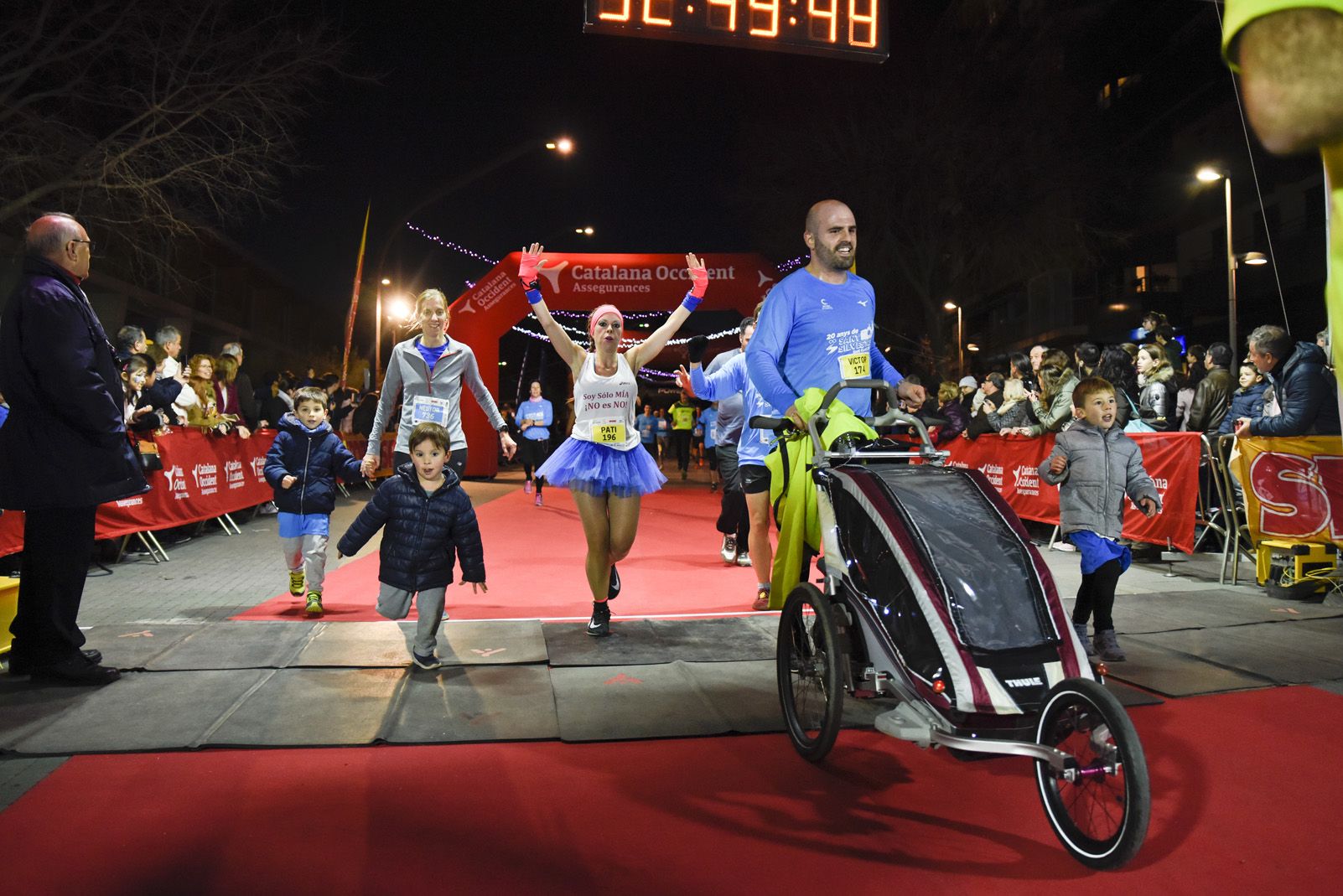 Sant Silvestre de Sant Cugat 2018. Foto: Bernat Millet.