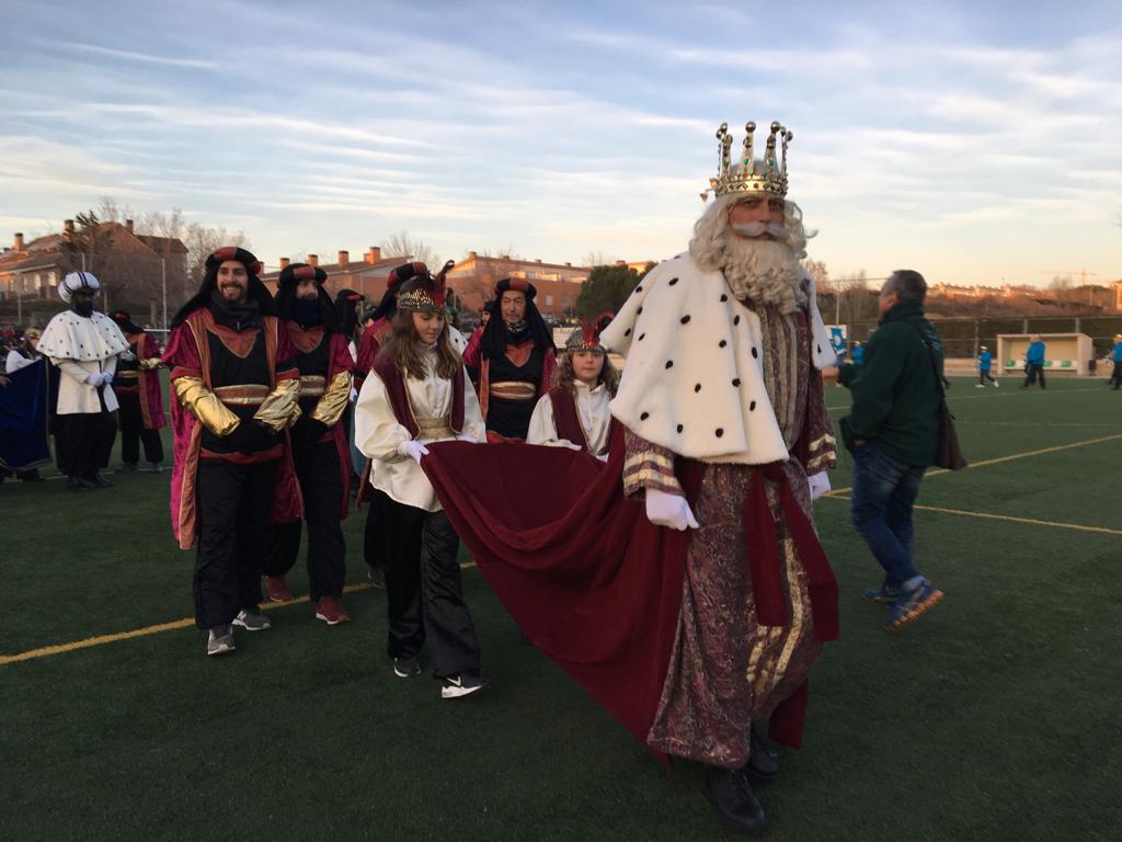 Els Reis d'Orient ja han arribat a Mira-sol. FOTO: Paula Galván