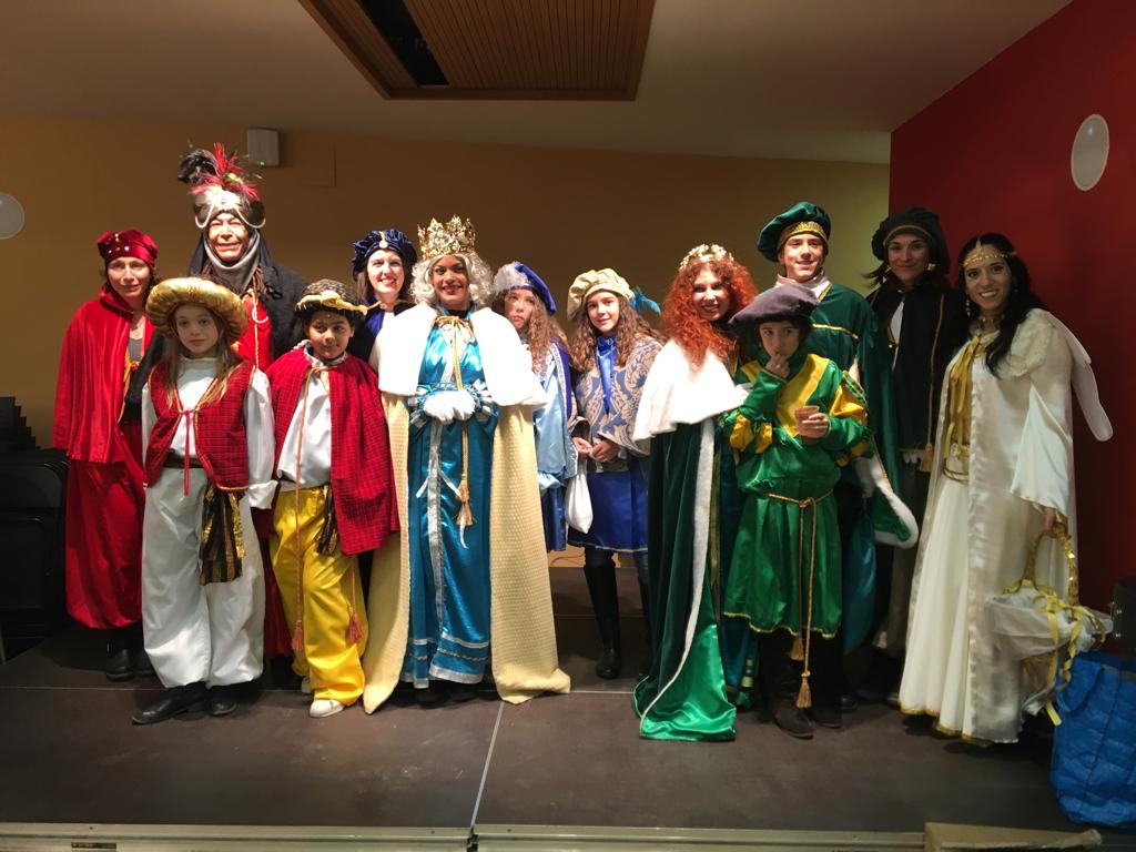 Ses Majestats els Reis d'Orient a la Floresta. FOTO: Paula Galván