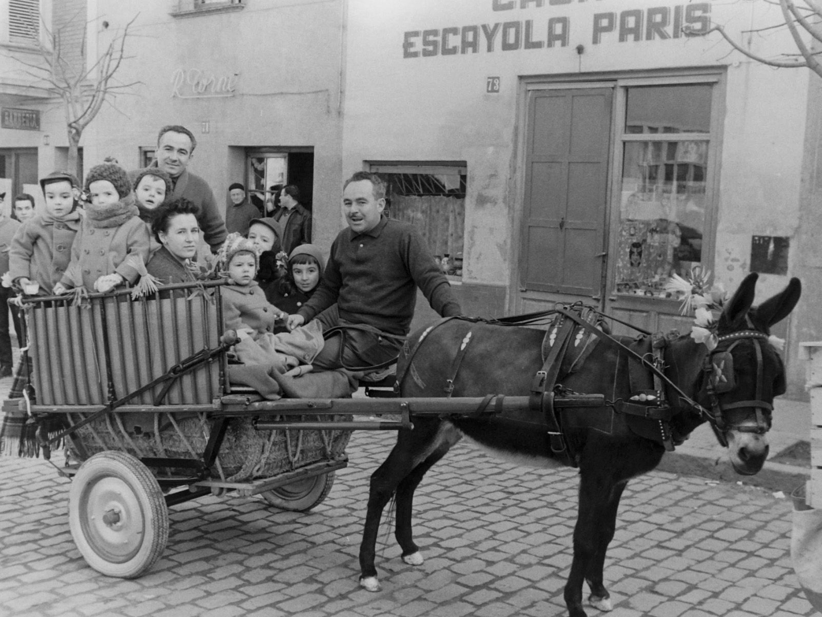 La Rua dels Tres Tombs a l'any 1965. Foto: Fons Cabanas. AMSCV.