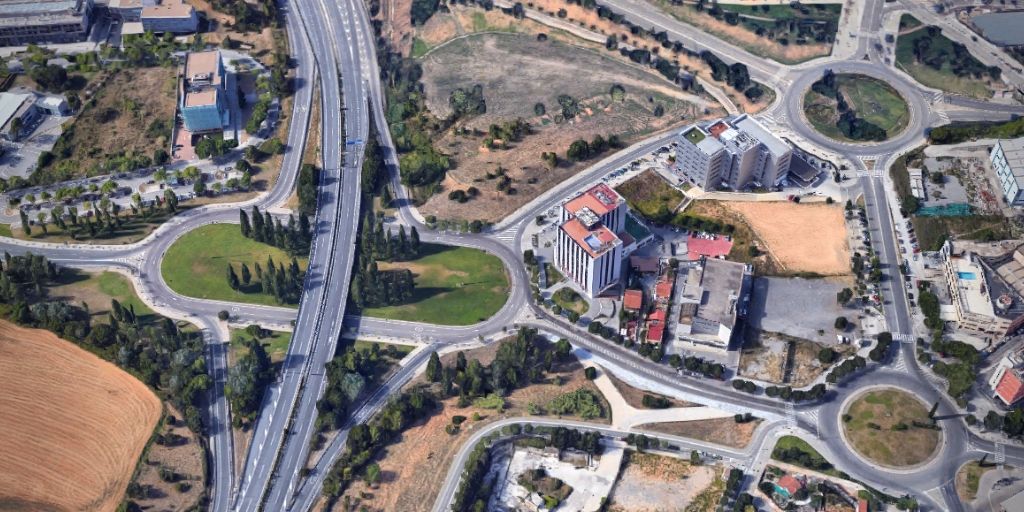 Zona de la rotonda de l'hipòdrom. FOTO: Cedida