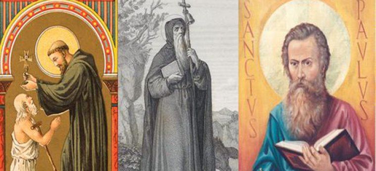 Els tres sants barbuts. FOTO: Cedida