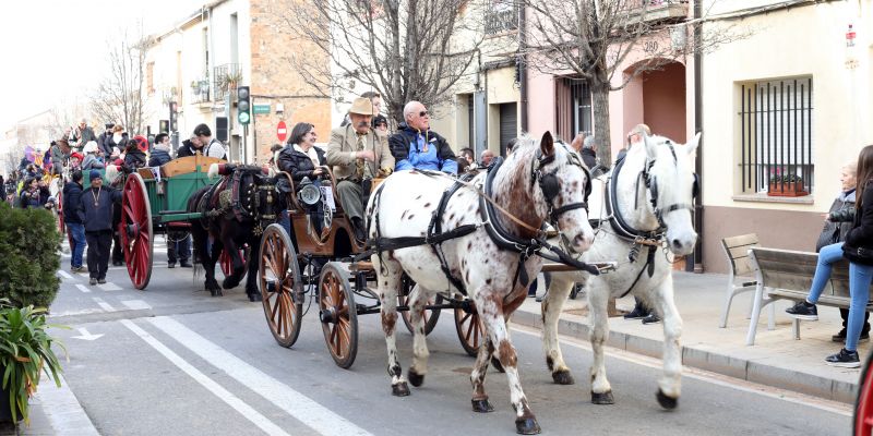 Rua dels Tres Tombs de l'any passat. FOTO: Arxiu