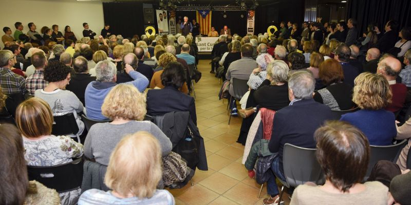 La xerrada s'ha celebrat al Casal Torreblanca. FOTO: Bernat Millet