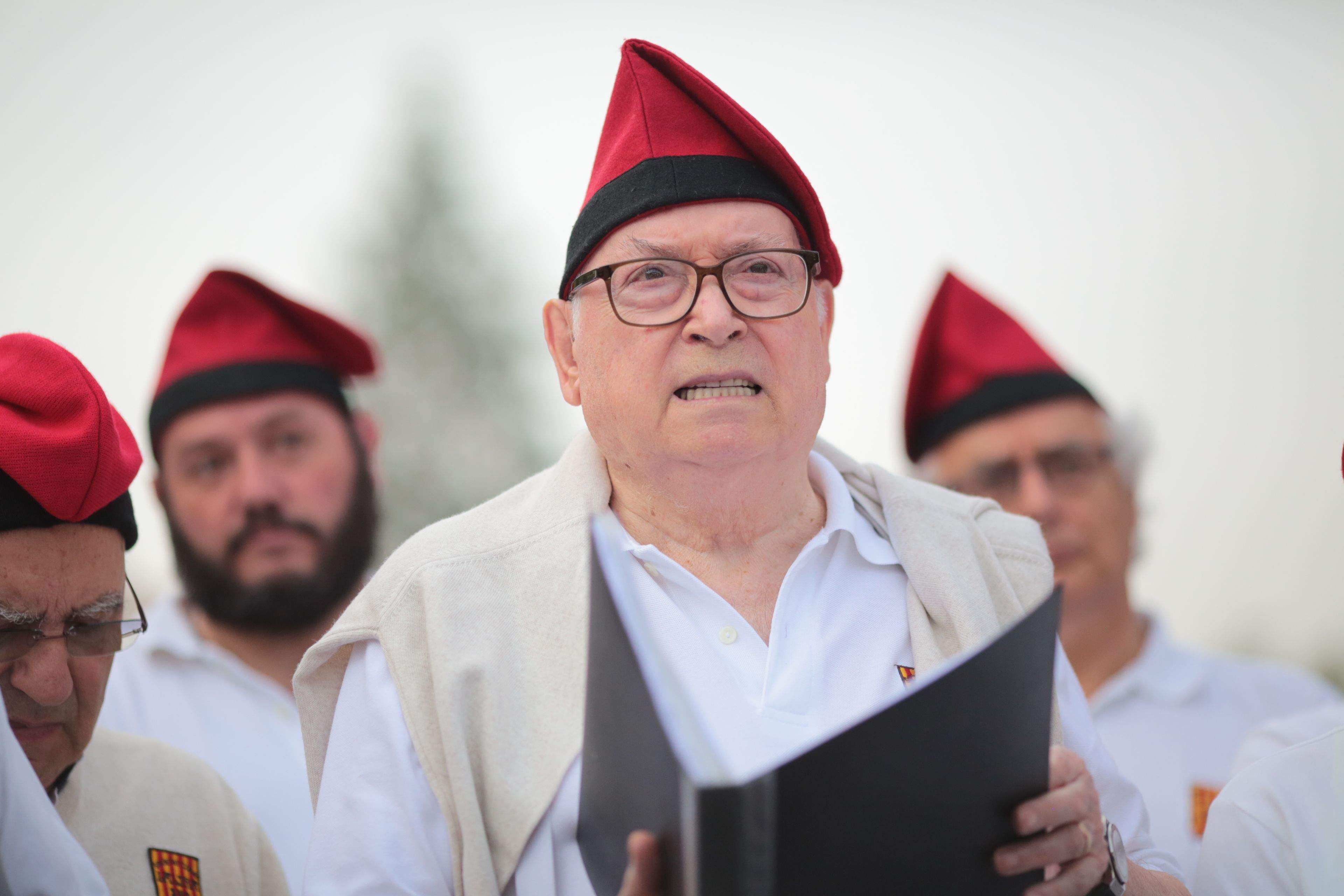 Pere Vilarasau era cantaire de la coral la Lira FOTO: Arxiu del TOT
