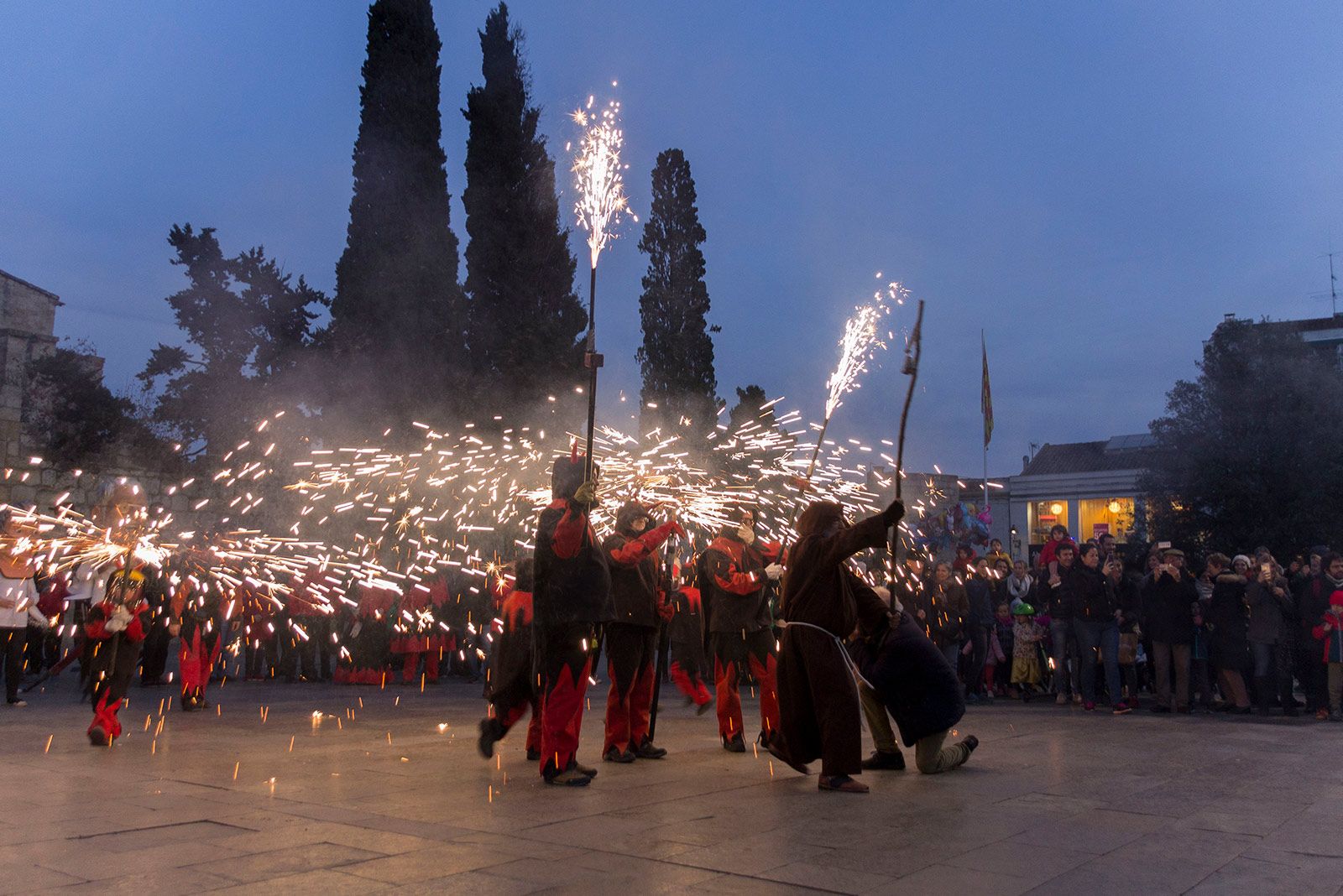 Foguerons de Sant Antoni. FOTO: Paula Galván