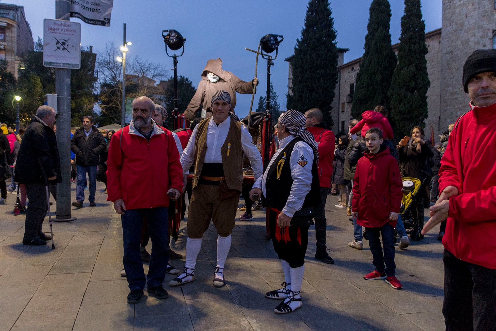 Foguerons de Sant Antoni. FOTO: Paula Galván