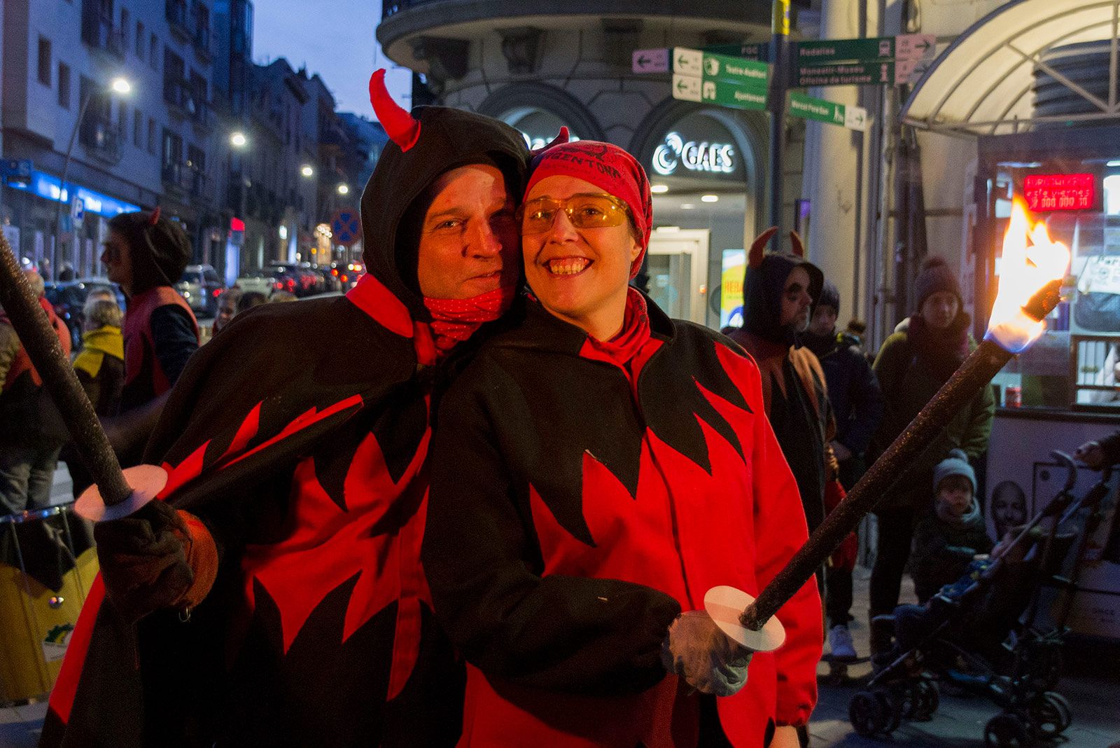 Foguerons de Sant Antoni. FOTO: Paula Galván