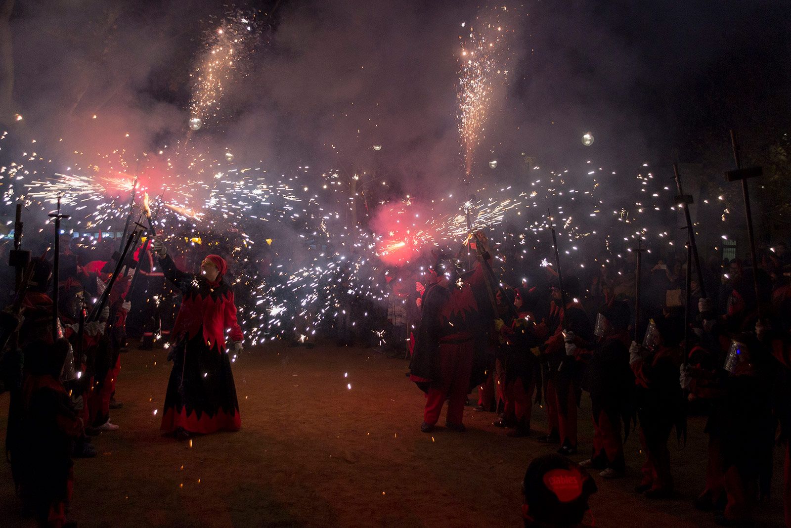 Foguerons de Sant Antoni. FOTO: Paula Galván