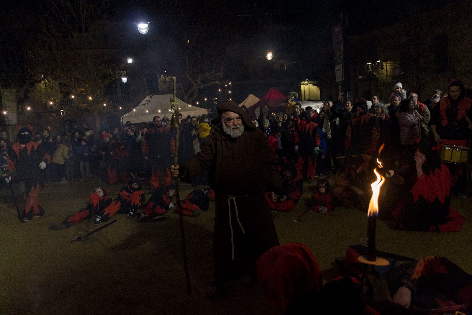 Foguerons de Sant Antoni. FOTO: Paula Galván