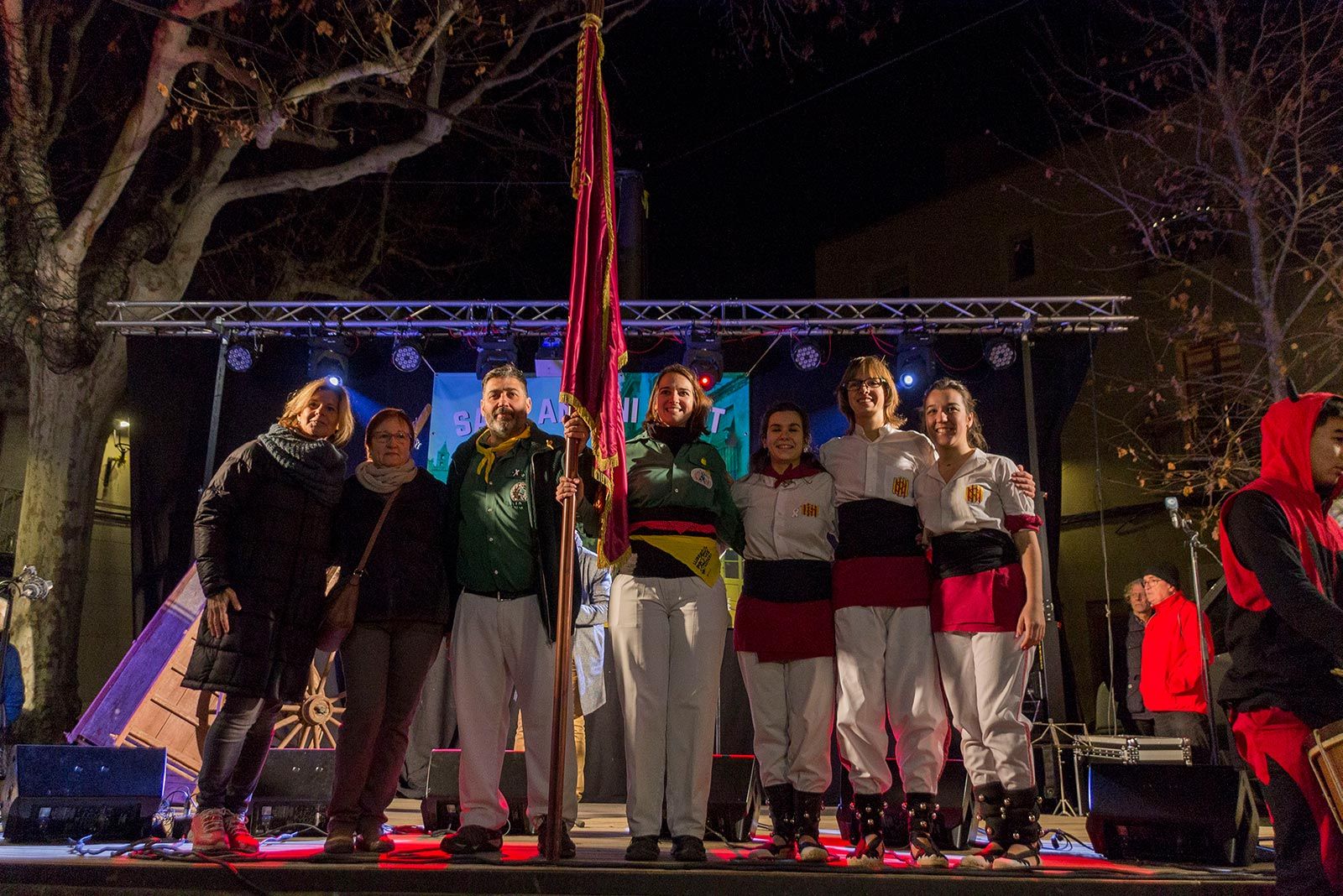 Foguerons de Sant Antoni. FOTO: Paula Galván