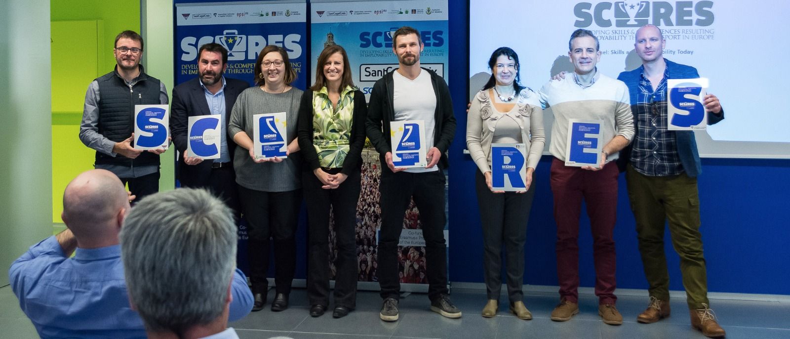 Representats del projecte europeu SCORES. FOTO: Cedida
