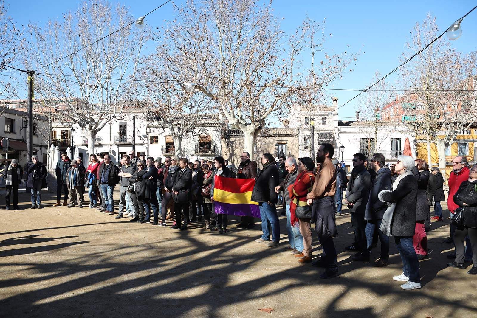 Jornada d'homenatge a les víctimes del franquisme. Foto: Lali Álvarez