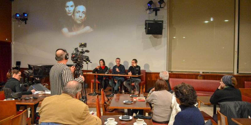 'Parlem de...' 'La dansa de la venjança' al Cafè Auditori. FOTO: Localpres