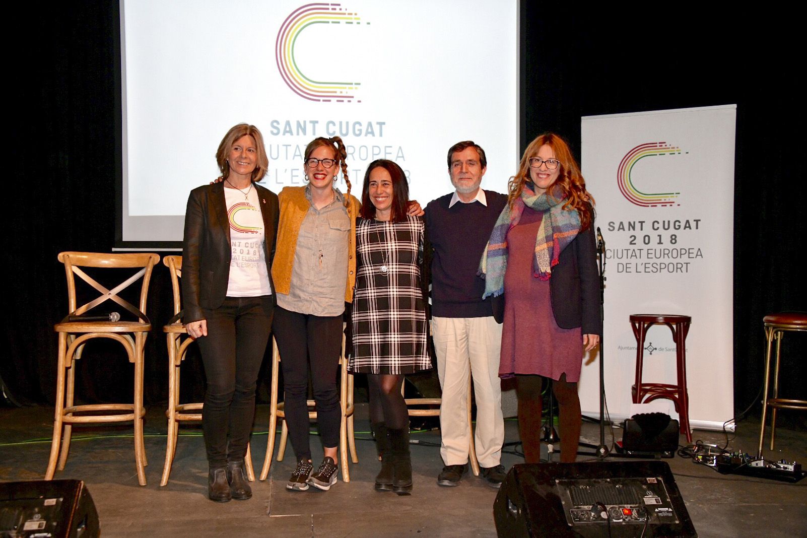 Amb un acte a El Siglo, Sant Cugat ha donat per finalitzat la Ciutat Europea de l'Esport 2018. FOTO: Localpres