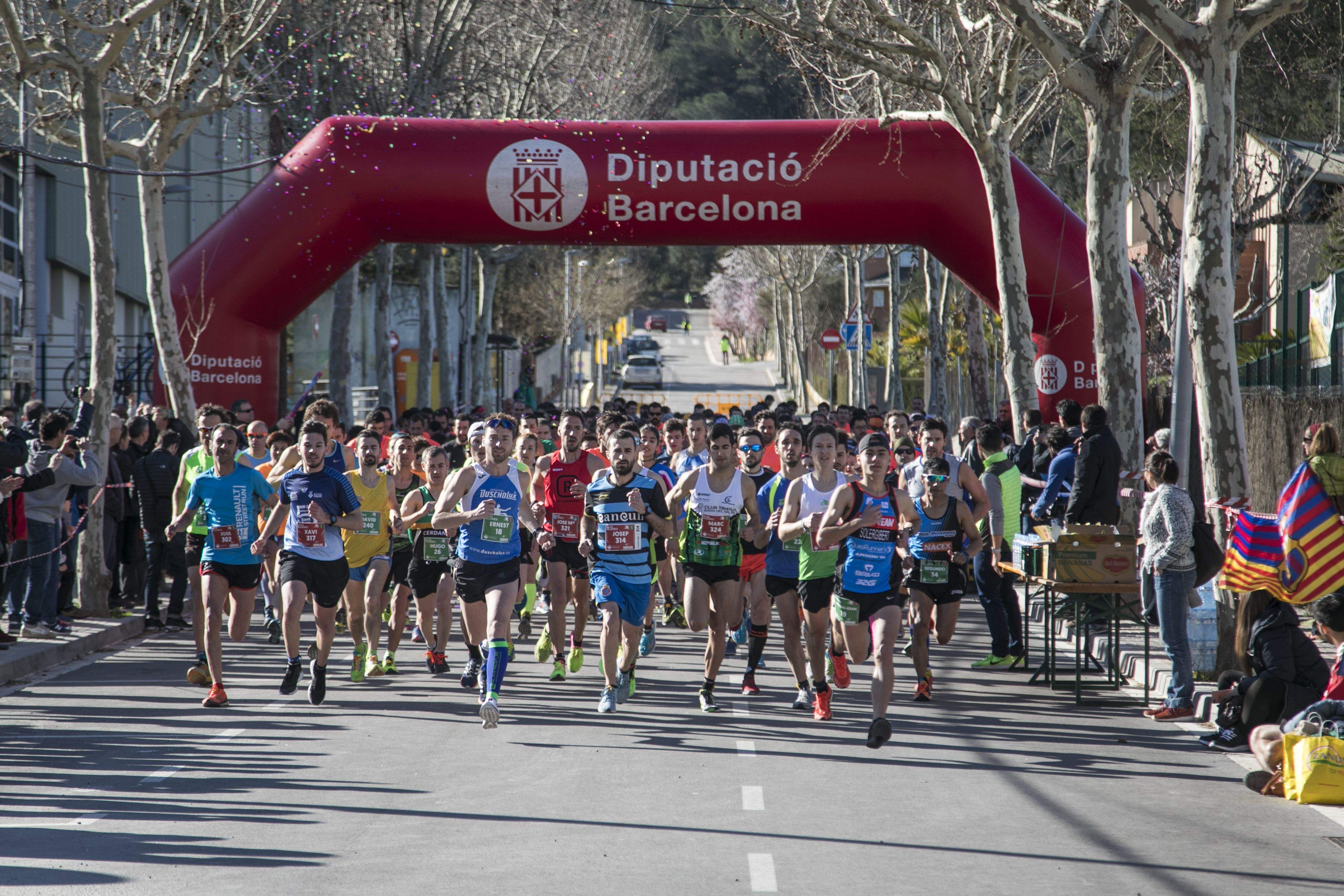 Sortida de l'any 2018 de les curses de 5 i 3 Milles de Valldoreix. FOTO: Lali Puig