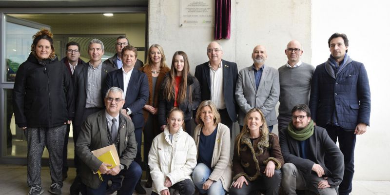 Foto de família de la inauguració del Leonardo. FOTO: Bernat Millet