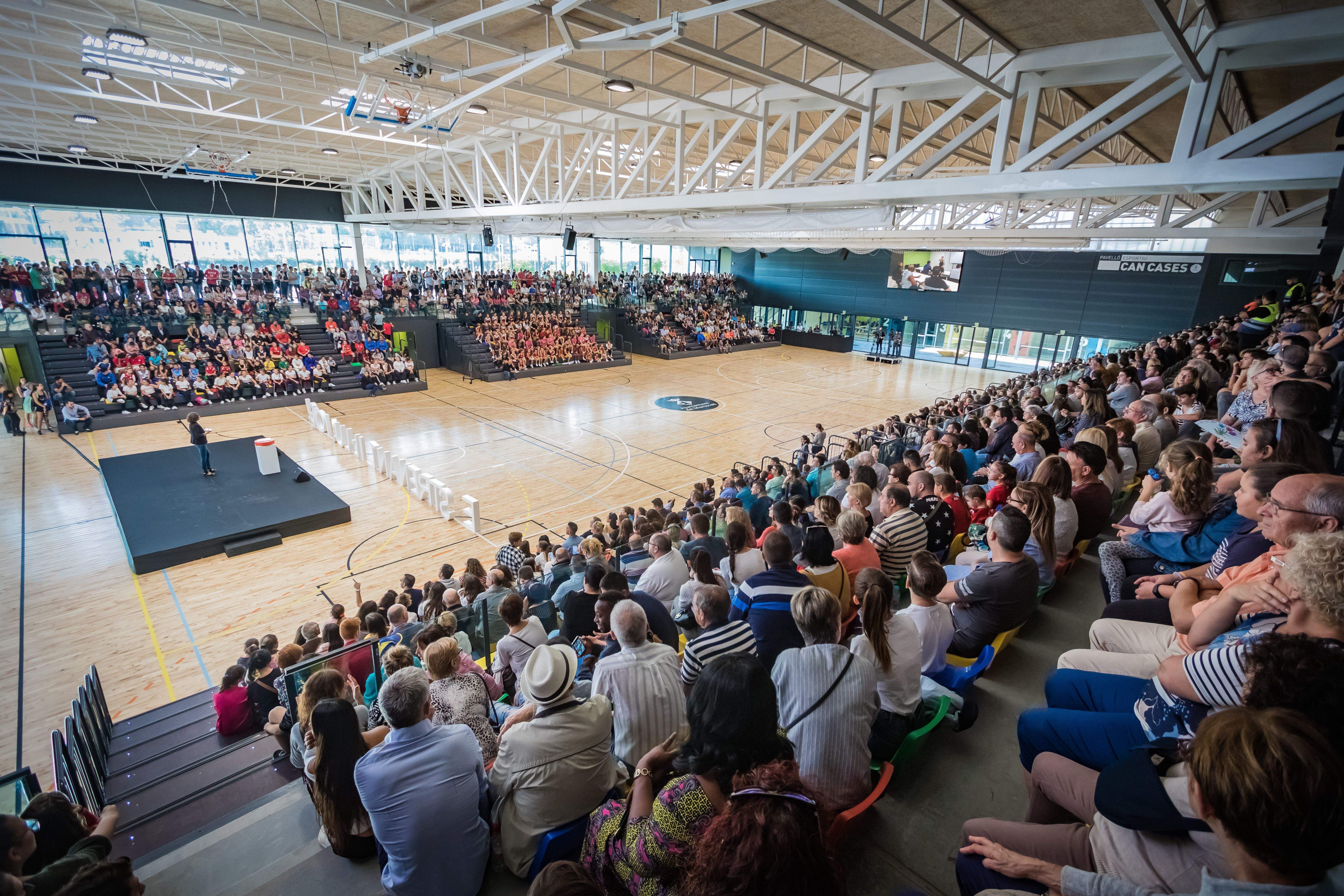Pavelló esportiu municipal de Can Cases, a Martorell FOTO: Sergio Ramos (Diputació de Barcelona)