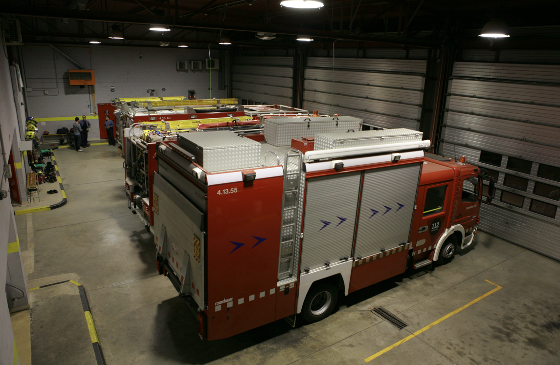 El Parc de Bombers de Sant Cugat-Rubí-Castellbisbal FOTO: Artur Ribera