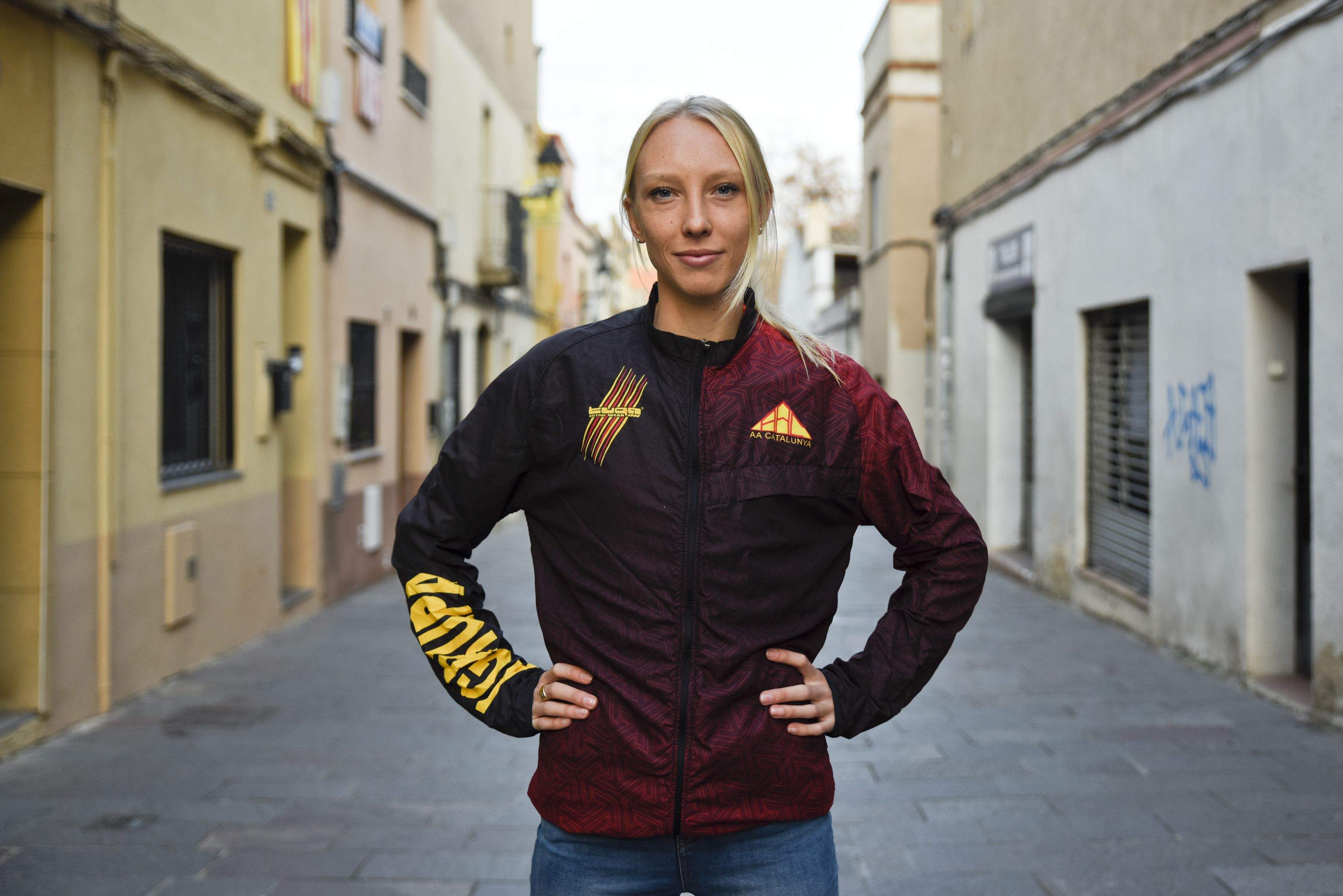 Zoya Naumov és atleta de l'AA Catalunya. FOTO: Bernat Millet