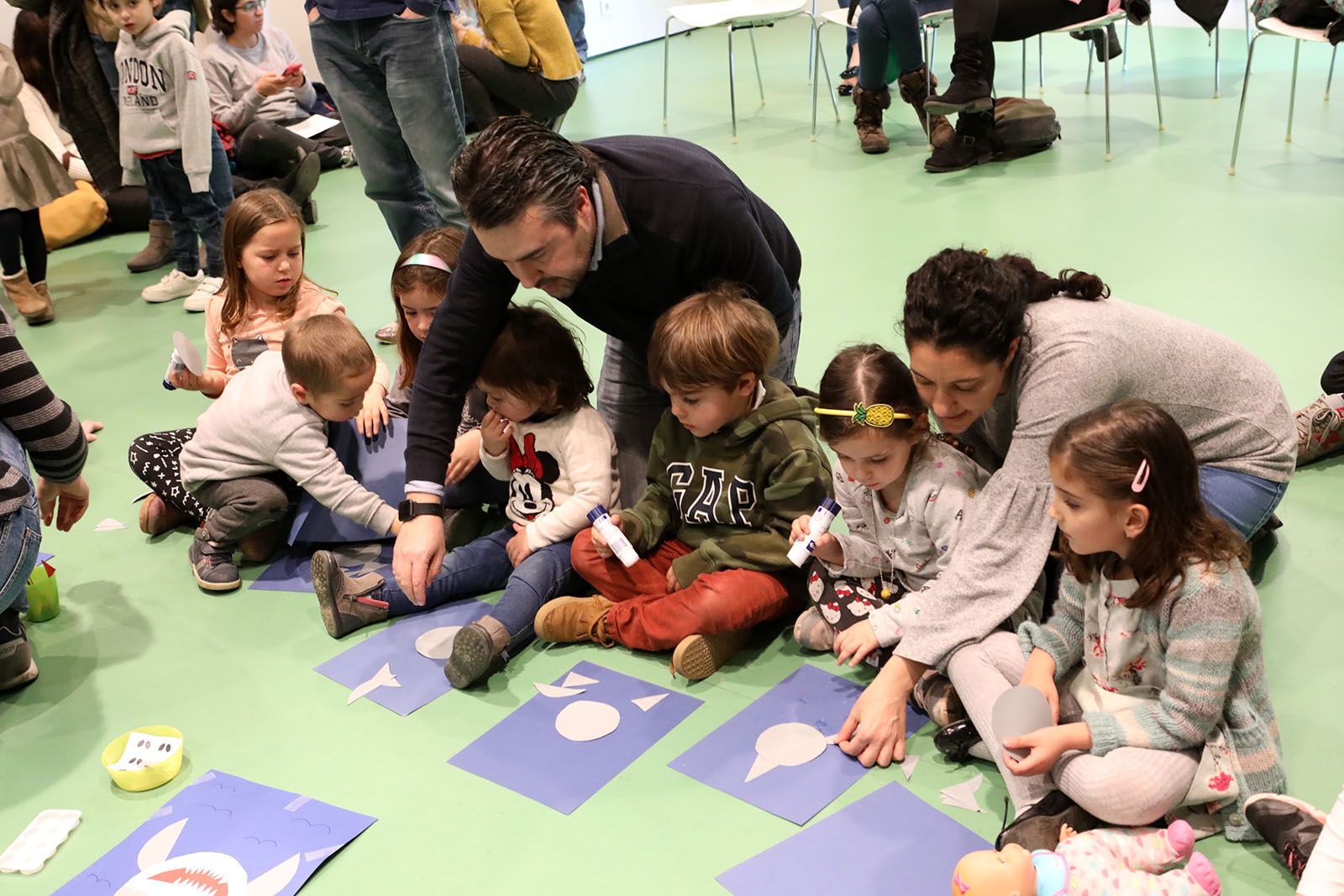 L'hora del conte a la Biblioteca. Foto: Lali Álvarez