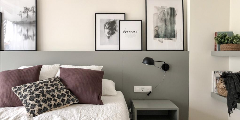 Una de les habitacions de la finca FOTO: Cedida