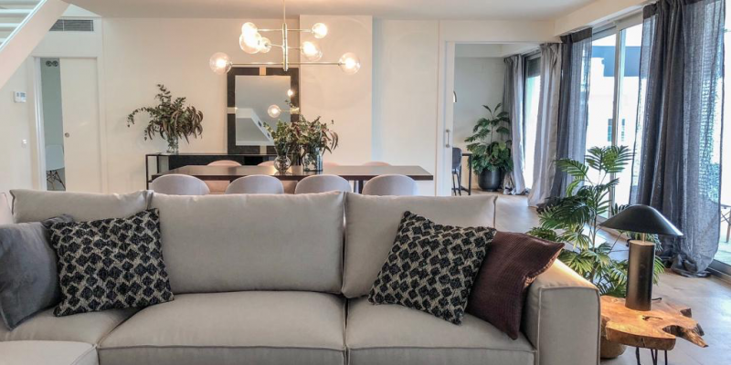 L'espai menjador de la sala d'estar FOTO: Cedida