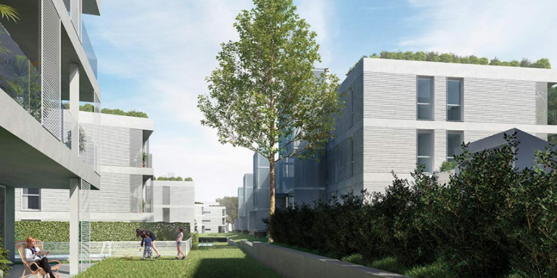 El complex s'envolta de verd FOTO: Cedida