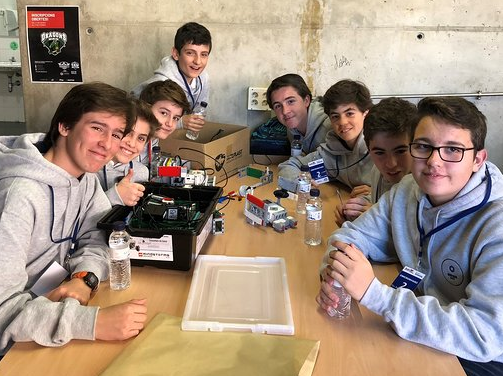 Equip OmicronViaró d'alumnes de 2n d'ESO. FOTO: Cedida 