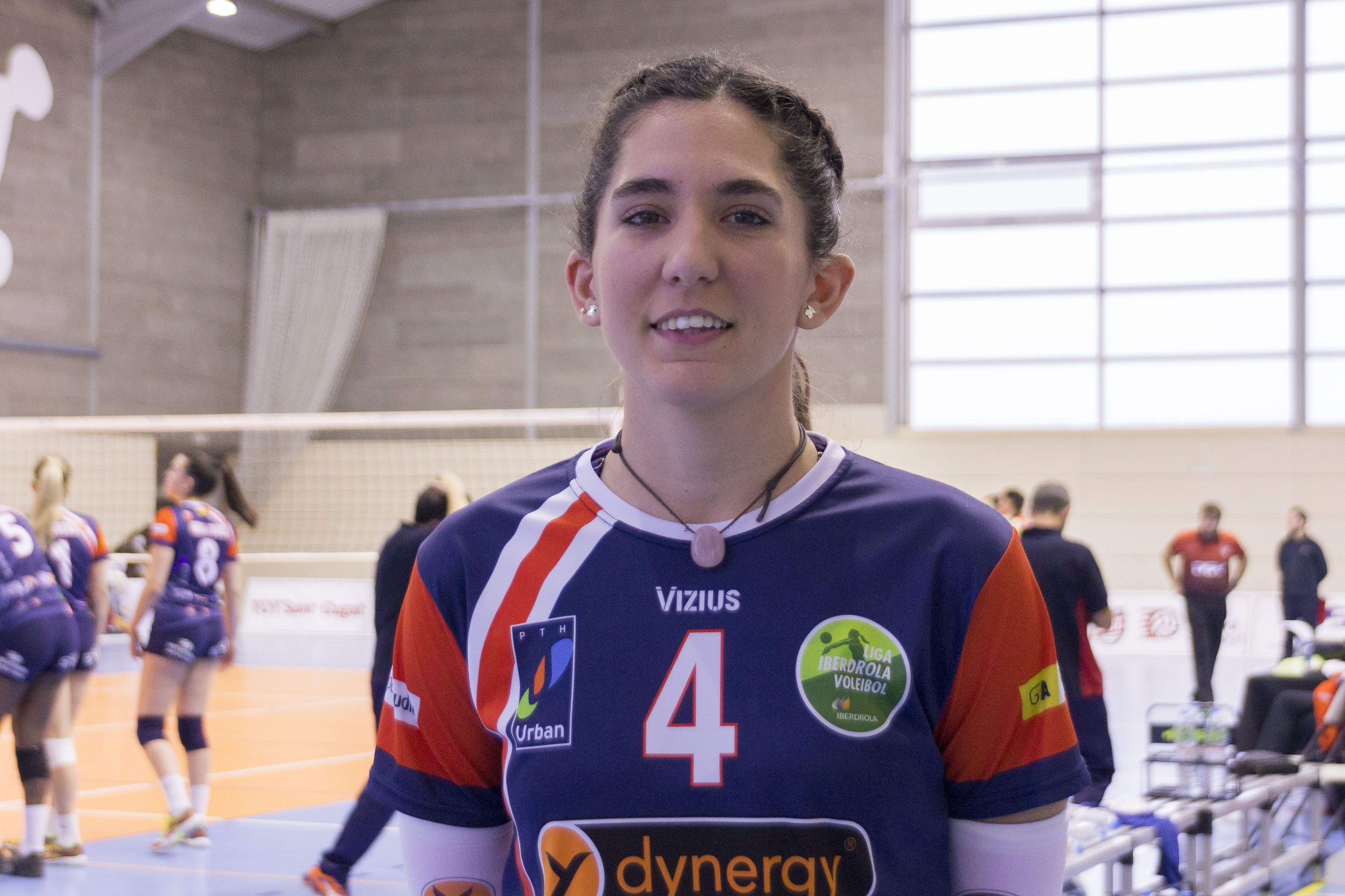 Laura Brun és jugadora de l'ESD Granadas de Elche. FOTO: Paula Galván