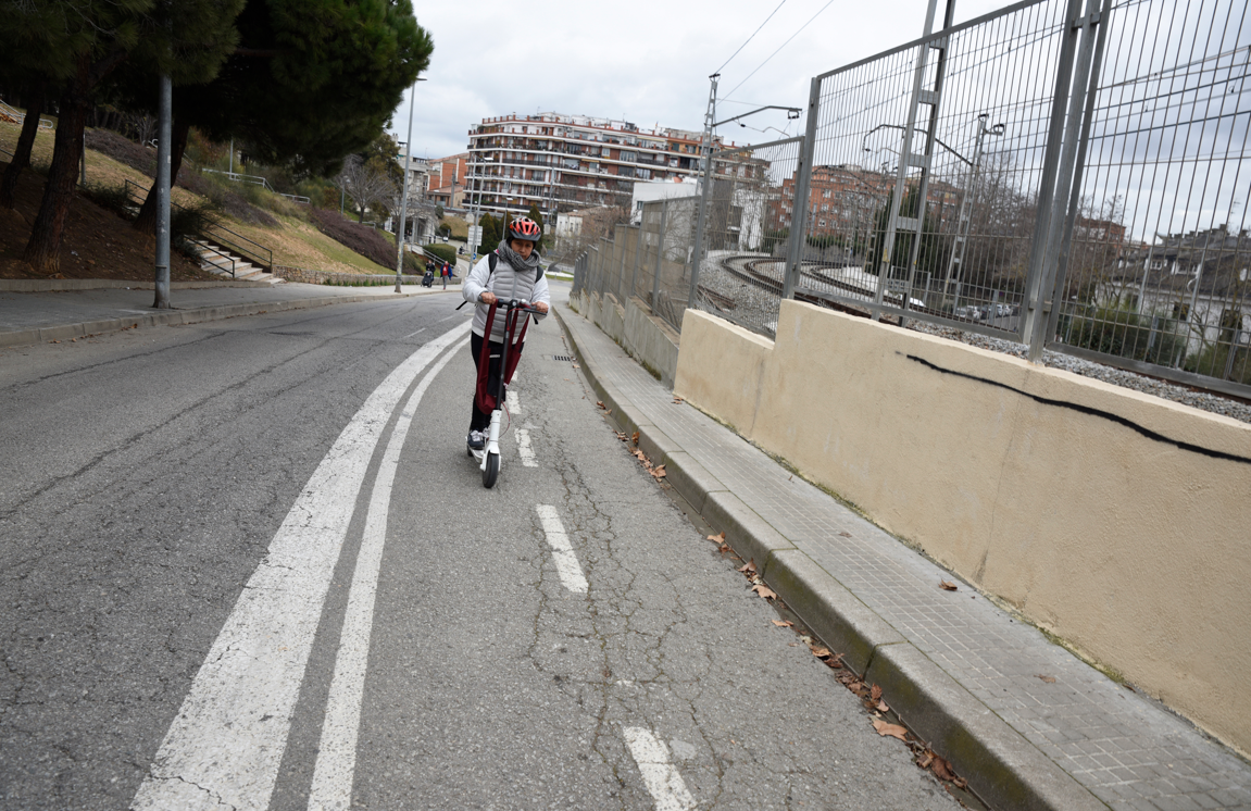 Un patinet elèctric. FOTO: Bernat Millet