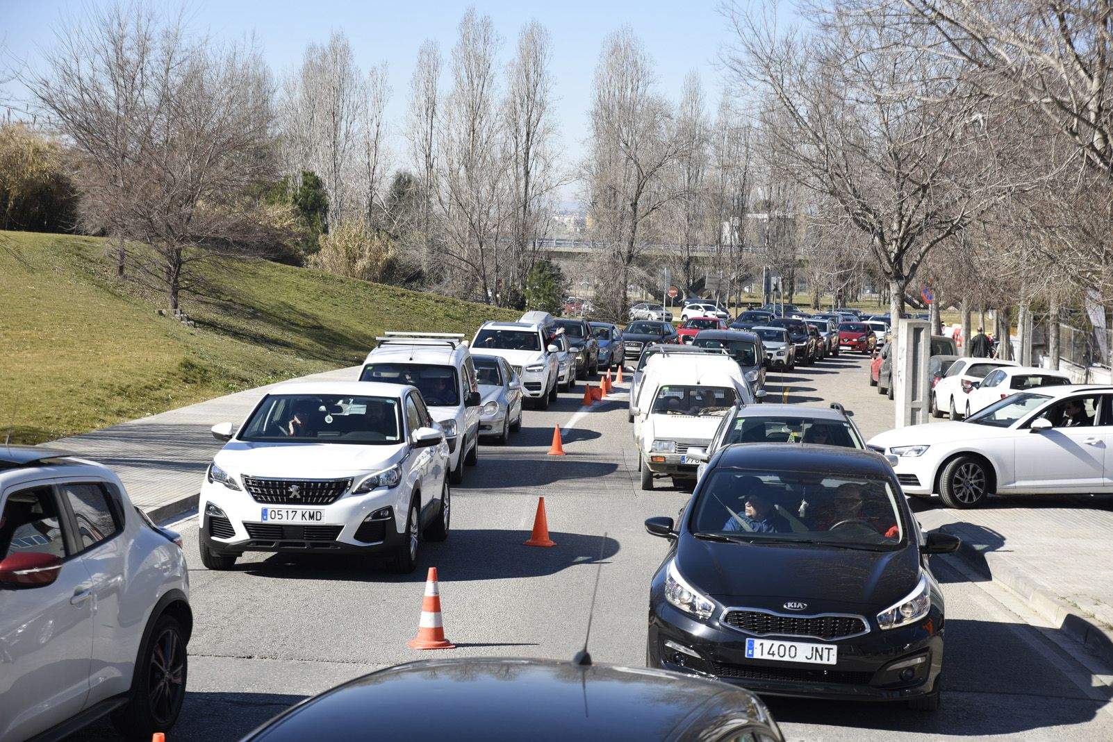 Vista des de la rotonda del Xic en direcció a l'Hipòdrom FOTO: Bernat Millet