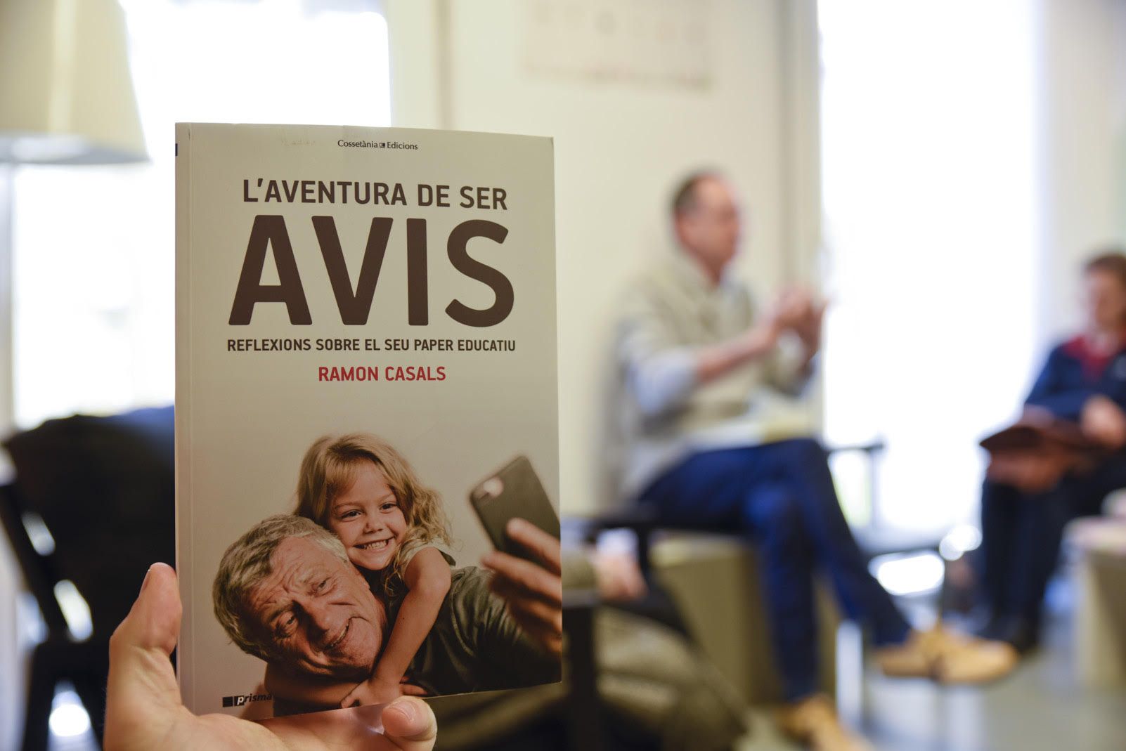 Presentació del llibre "L'aventura de ser avis". Foto: Bernat Millet.