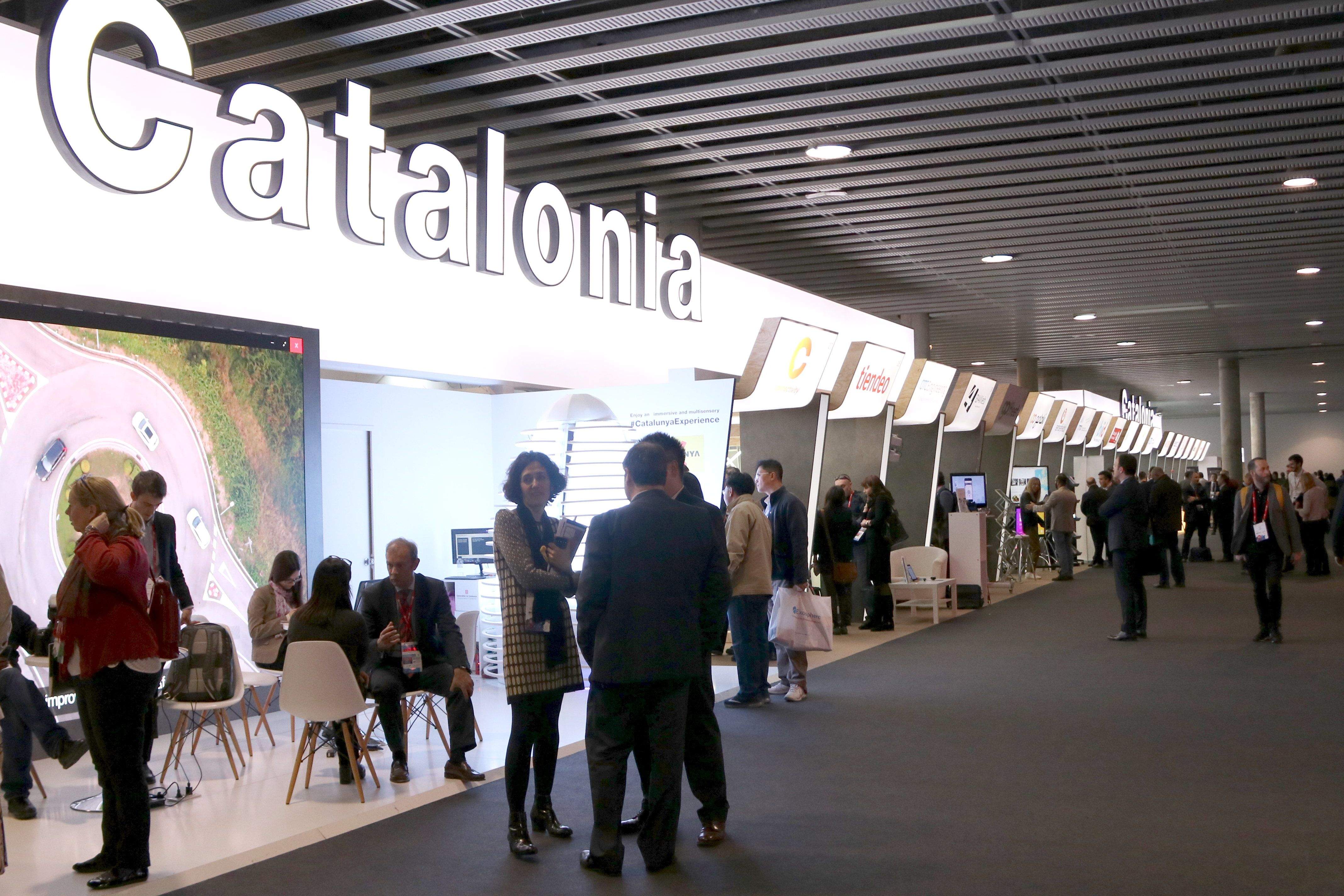 Catalunya compta amb un espai propi al Mobile World Congress FOTO: ACN