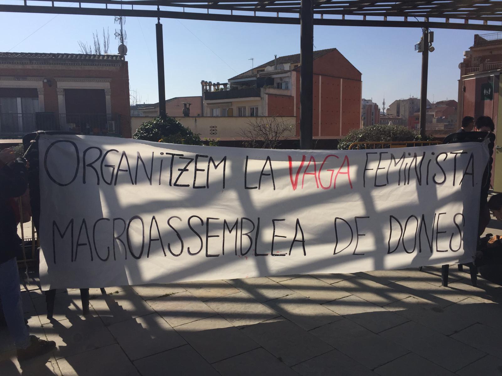 Assemblea de Dones a Sant Cugat. FOTO: Ferran Mitjà