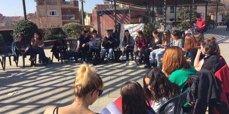 Assemblea de Dones. FOTO: Ferran Mitjà