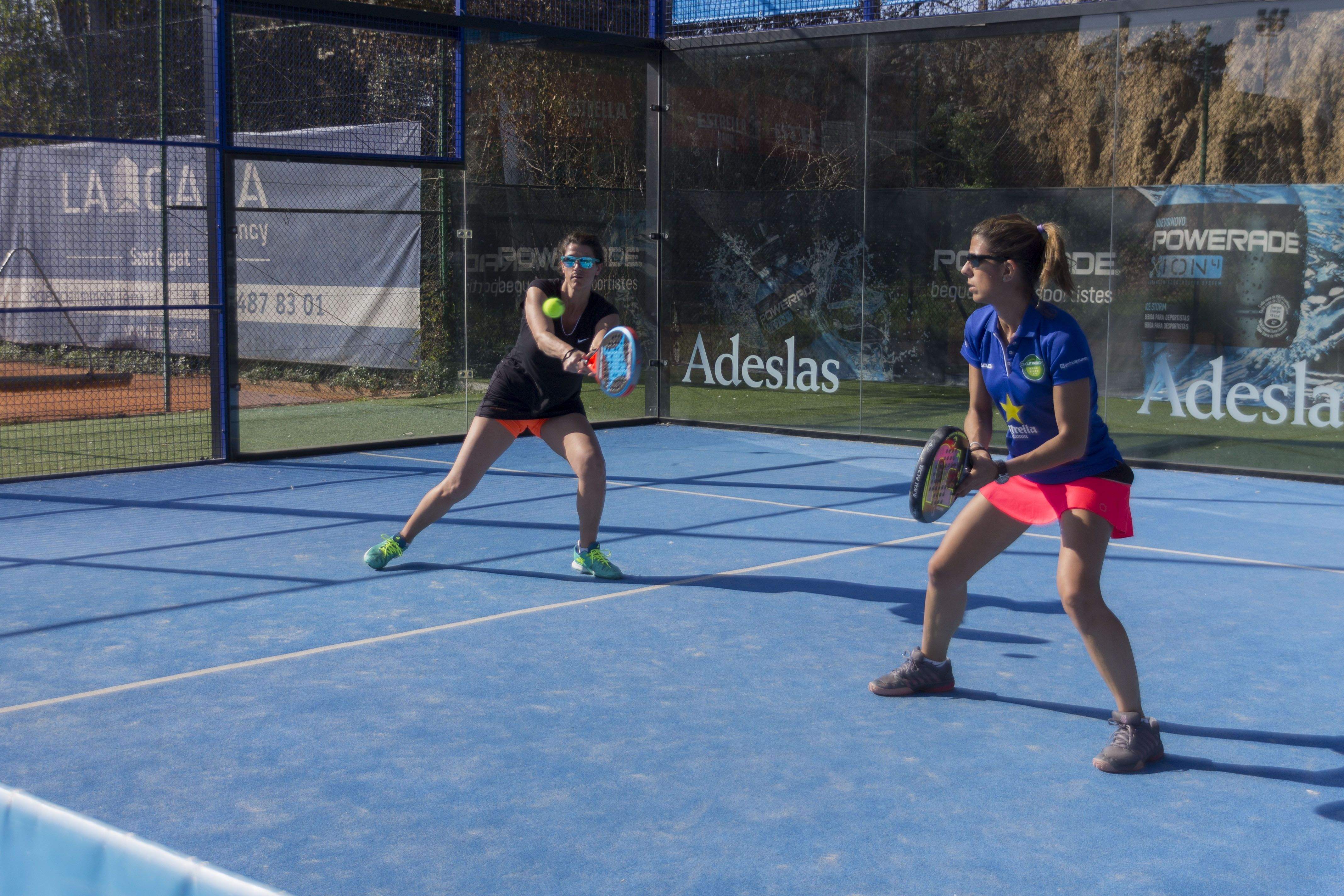En la primera edició del Torneig Benèfic de Pàdel Solidari a benefici d'ASDI hi han participat 39 parelles. FOTO: Paula Galván