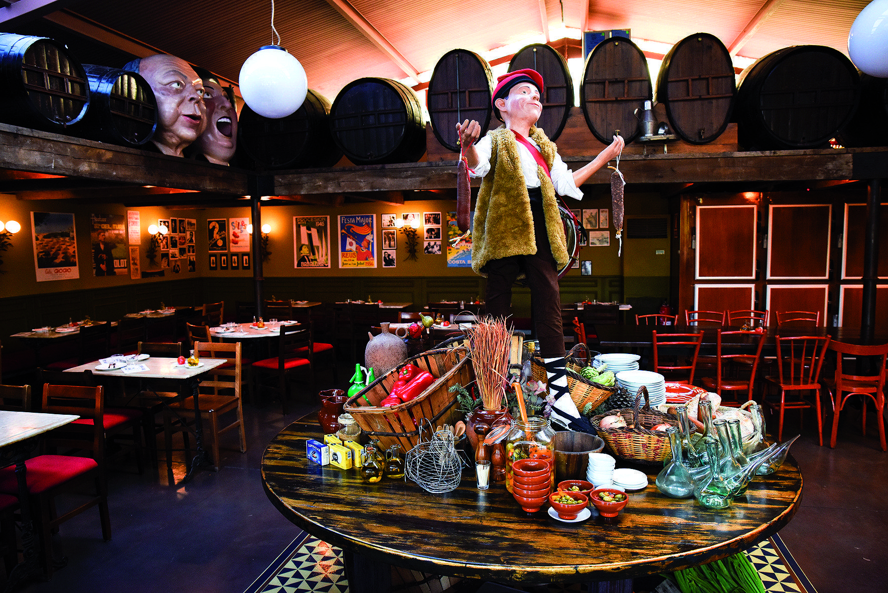 El local reflecteix aquest punt d'ironia i autocrítica que ens defineix als catalans FOTO: Cedida