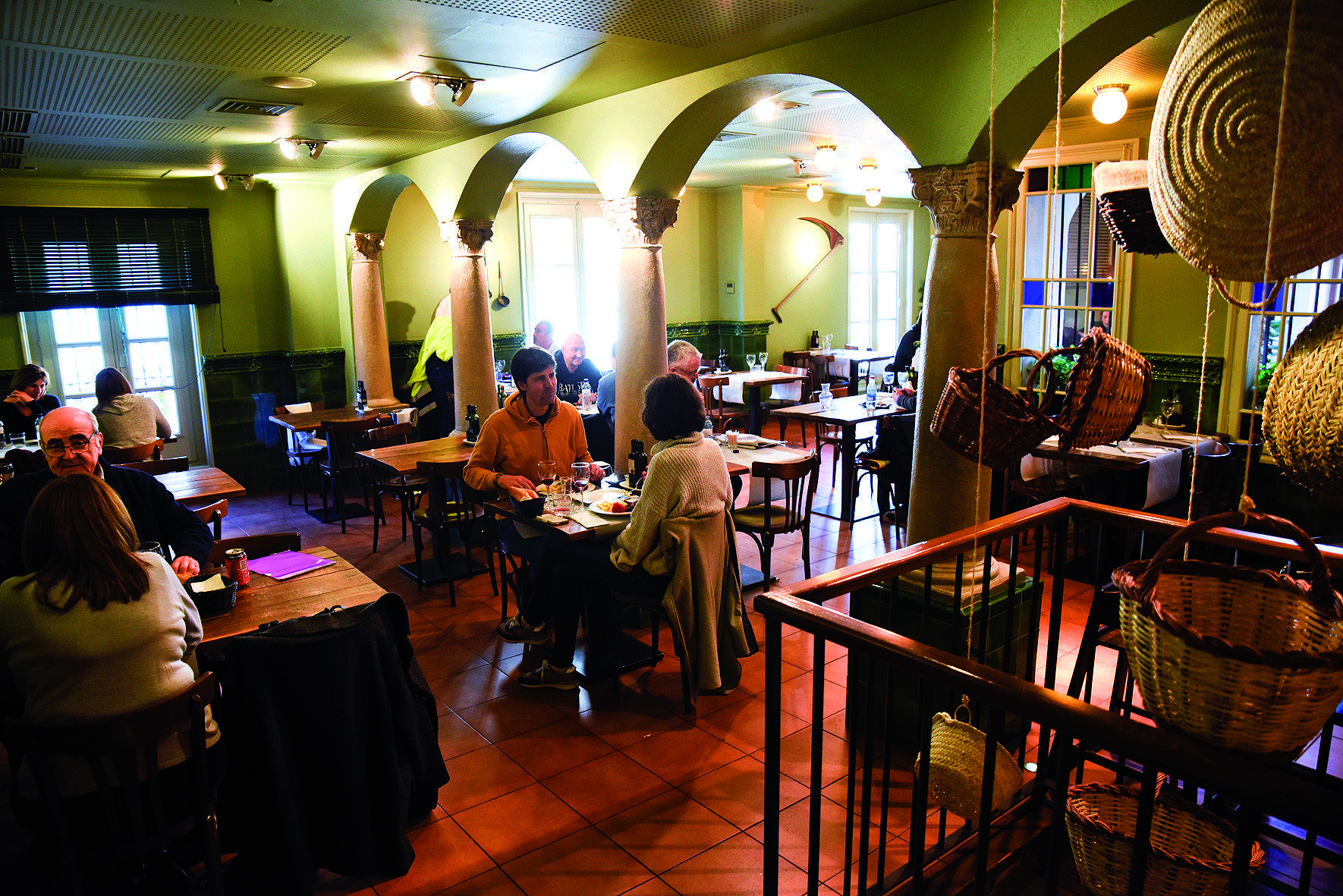 Un racó on gaudir de la cuina tradicional en ple centre de la ciutat FOTO: Cedida