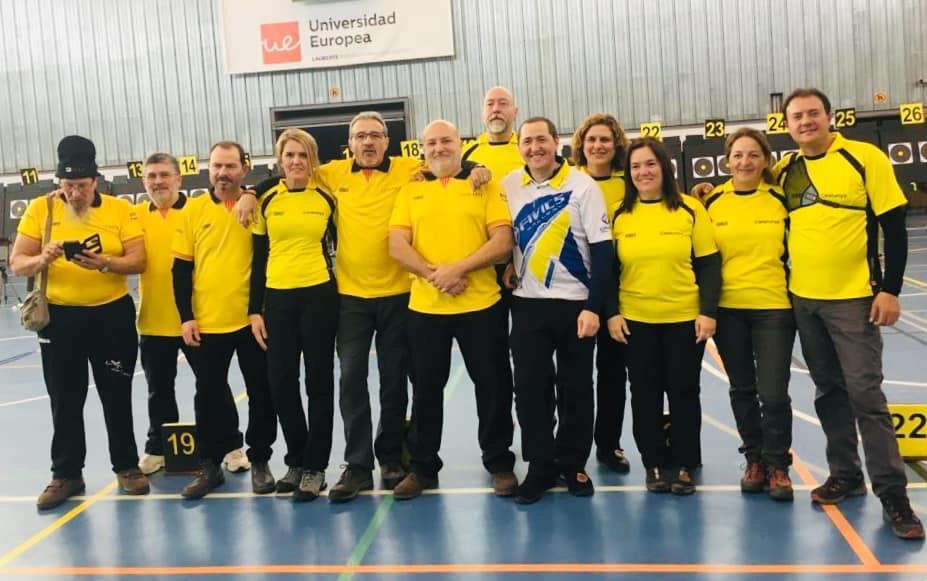 Adolf Priante, al mig amb les mans creuades. FOTO: Cedida