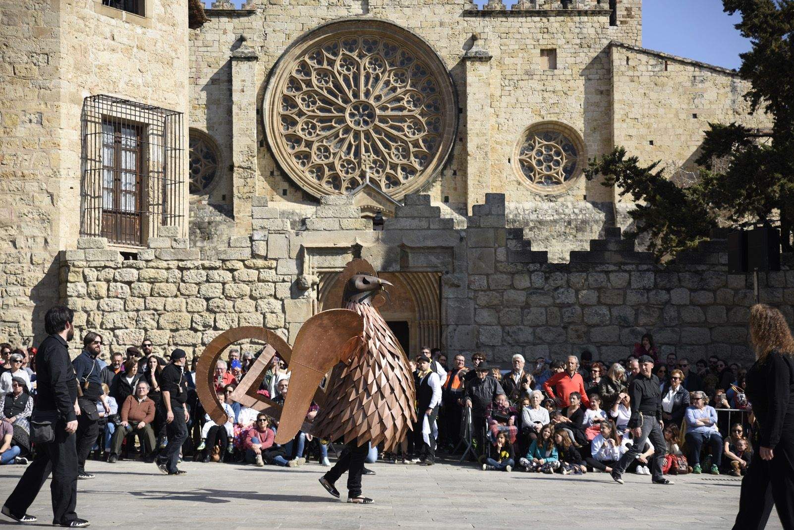 Gall de Carnaval al Ball de Gitanes. FOTO: Bernat Millet