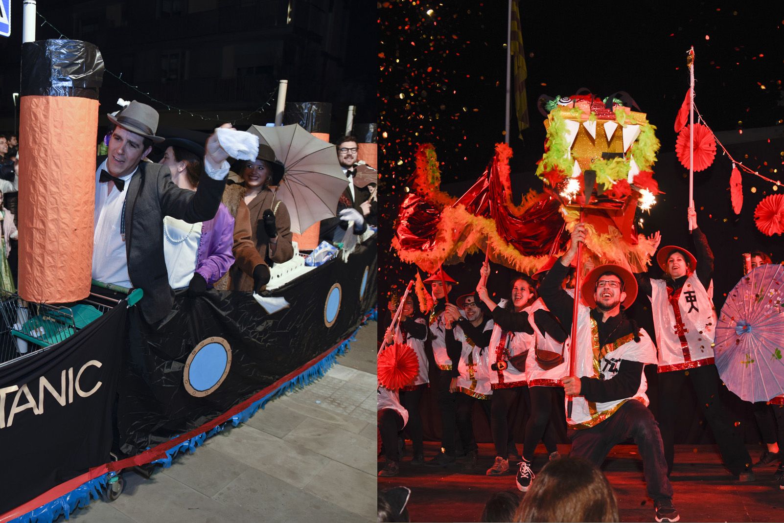 Open Arms i Xan Cugat, guanyadors del Concurs de Comparses 2019. FOTO: Bernat Millet