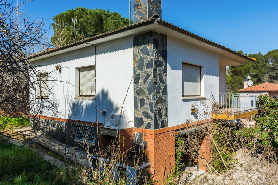 L'exterior de la casa de Valldoreix FOTO: Cedida