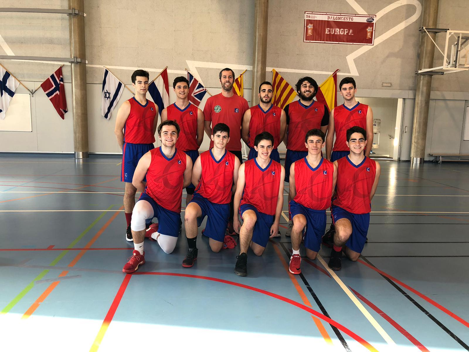 Equip representant de l'escola Europa en el torneig. FOTO: Cedida