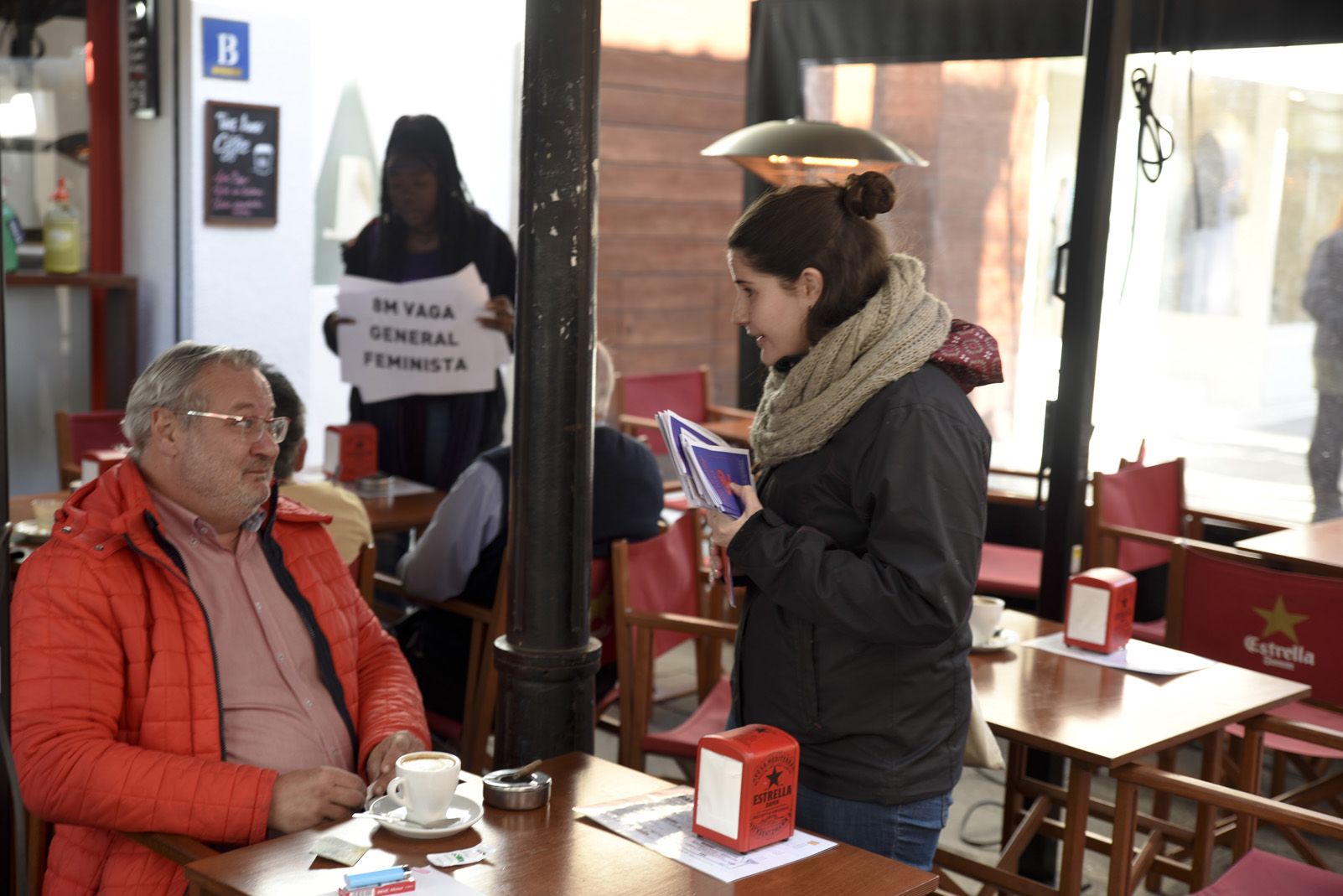 Vaga Feminista del 8 de Març. Foto: Bernat Millet.