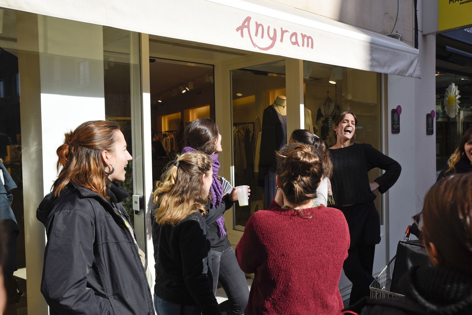 Vaga Feminista del 8 de Març. Foto: Bernat Millet.