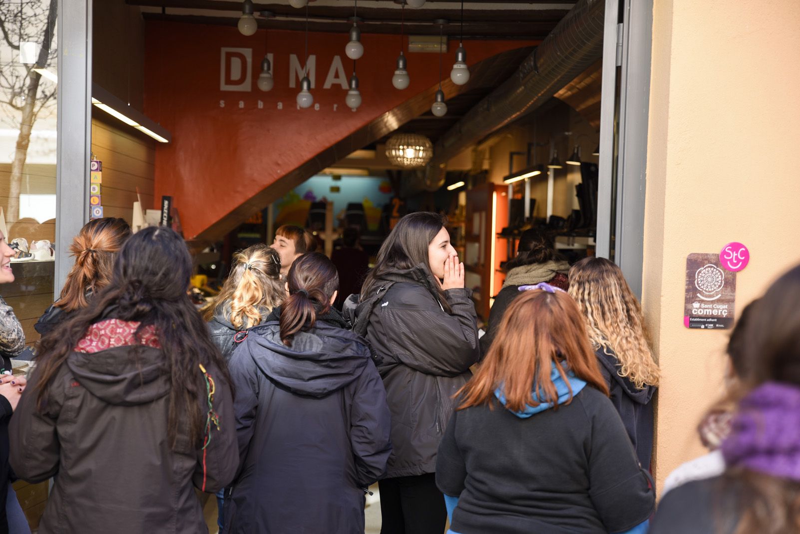 Vaga Feminista del 8 de Març. Foto: Bernat Millet.